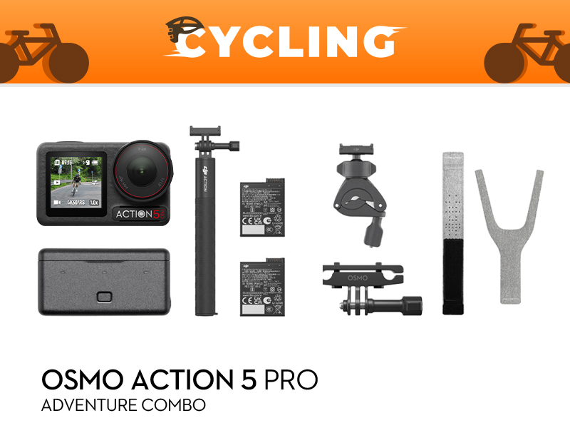 Osmo Action 5 Pro Cycling Bundle